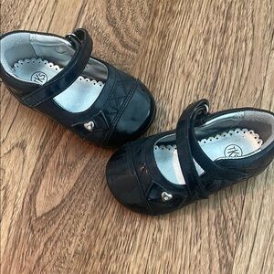 Black Patent Leather Kids Shoes